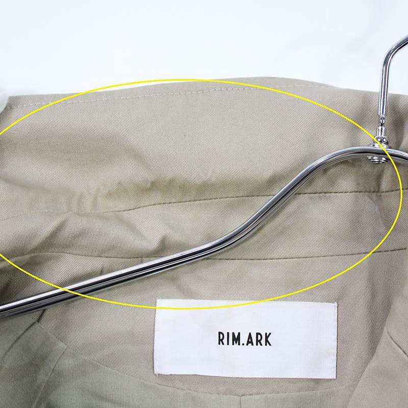 RIM.ARK / リムアーク | 2019SS | スリーブギャザートレンチコート | 36 | レディース