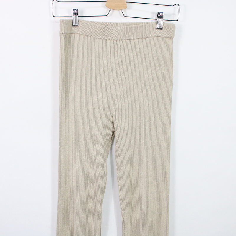 UNITED ARROWS / ユナイテッドアローズ | 2020SS | UWSC リブ スリット パンツ | 38 | レディース