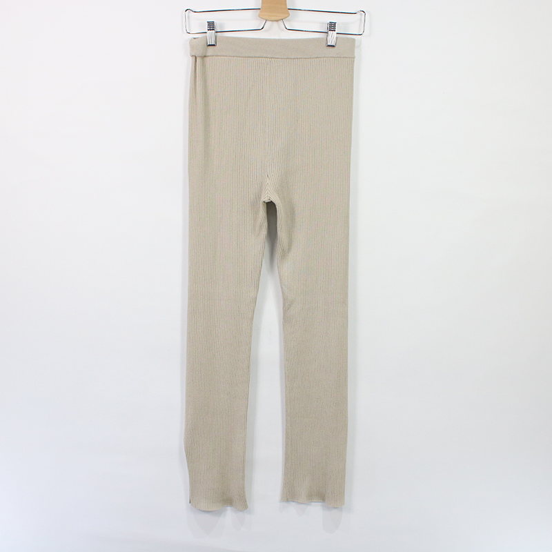 UNITED ARROWS / ユナイテッドアローズ | 2020SS | UWSC リブ スリット パンツ | 38 | レディース