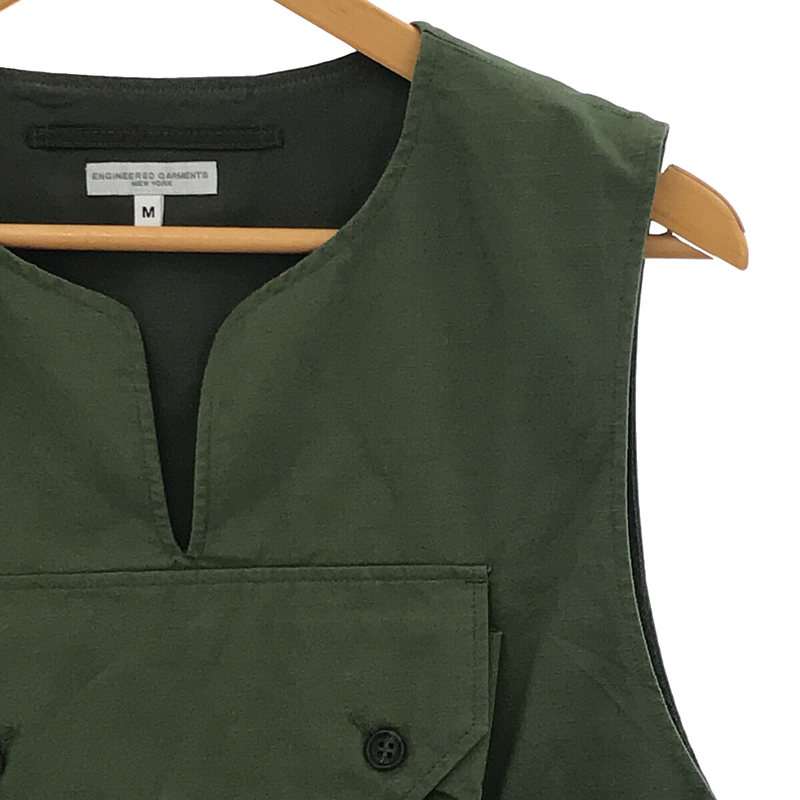 Engineered Garments / エンジニアドガーメンツ | 2020SS | COVER VEST RIPSTOP リップストップカバーベスト | M | メンズ