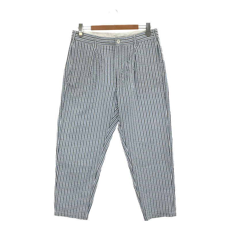 Engineered Garments / エンジニアドガーメンツ | 2020SS | シアサッカーストライプタックパンツ | M | メンズ