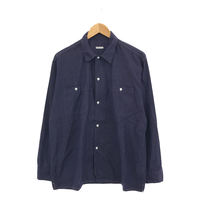 COMOLI / コモリ | 2018AW | コットンオープンカラー ワークシャツ | 3 | メンズ