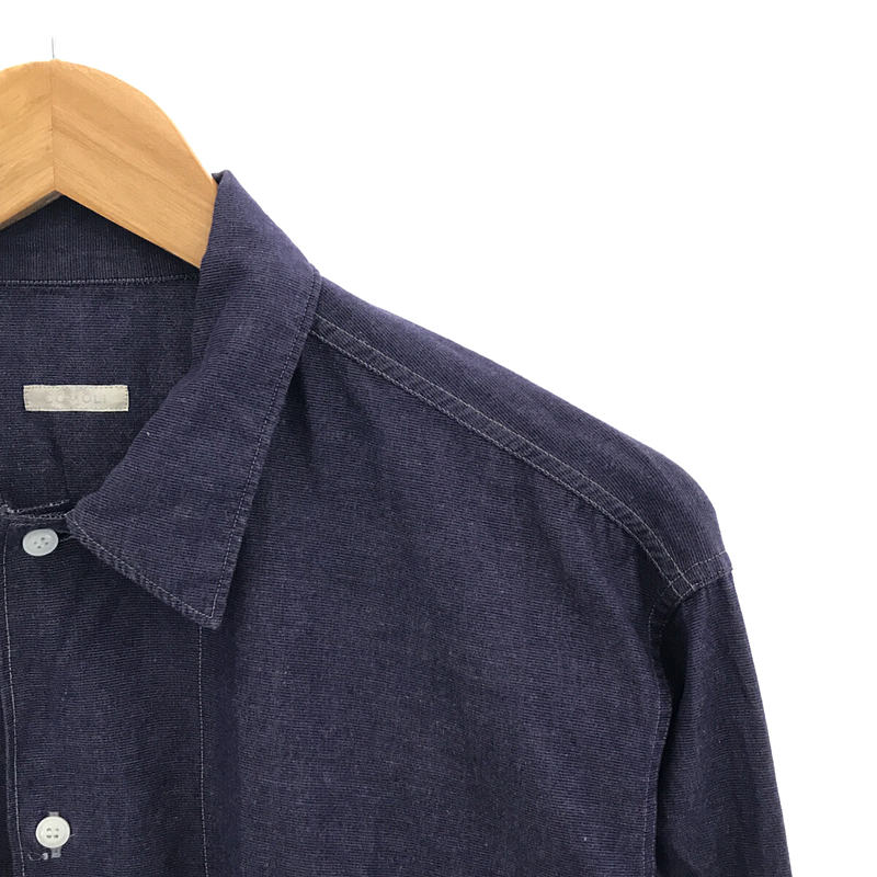 COMOLI / コモリ | 2018AW | コットンオープンカラー ワークシャツ | 3 | メンズ