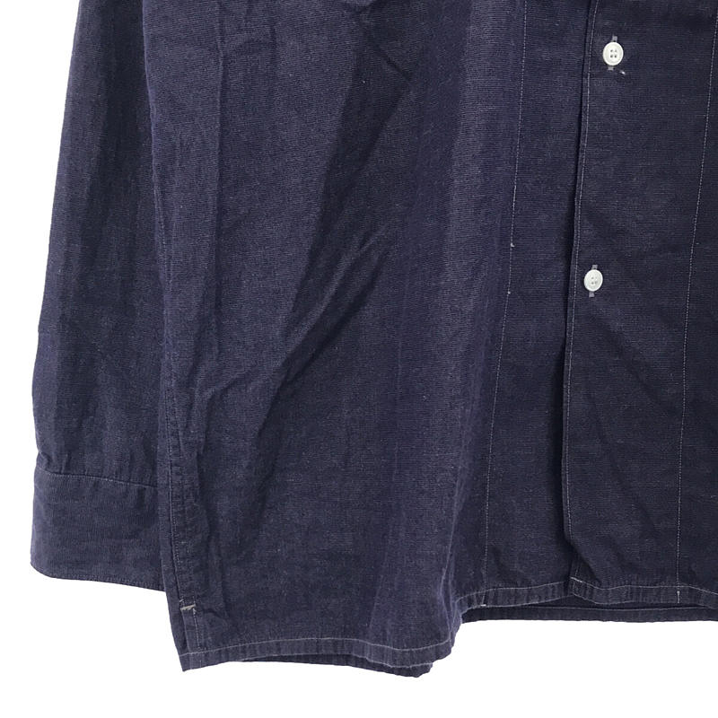 COMOLI / コモリ | 2018AW | コットンオープンカラー ワークシャツ | 3 | メンズ