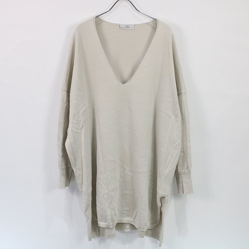 IENA / イエナ | 2021SS | maison GIZAコットンダブルシルケット チュニック | F | レディース