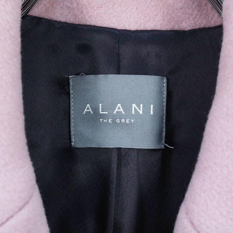ALANI the grey / アラーニ ザ グレー | ウールメルトン チェスターコート | S | レディース