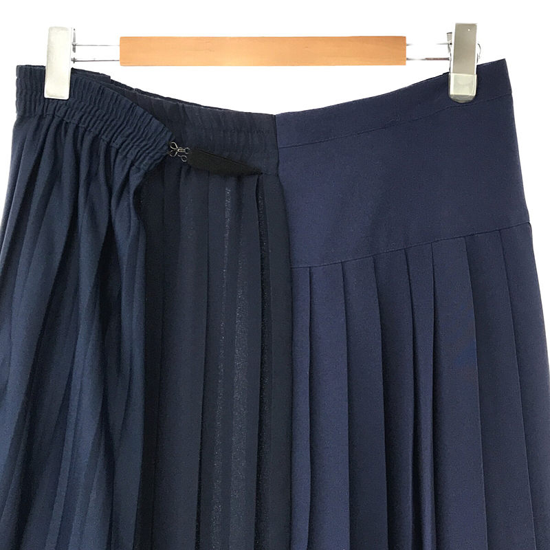 Maison Martin Margiela / メゾンマルタンマルジェラ | アーティザナル 再構築 ラップ プリーツ ロング スカート | S | レディース