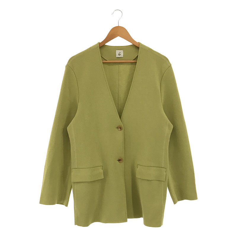 6(ROKU) / ロク | COTTON NYLON MILANO RIB JACKET コットン ナイロンミラノ リブジャケット | FREE | レディース