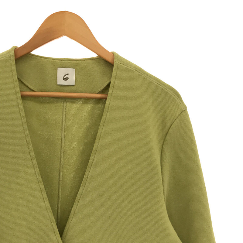 6(ROKU) / ロク | COTTON NYLON MILANO RIB JACKET コットン ナイロンミラノ リブジャケット | FREE | レディース