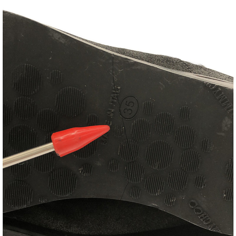 JIMMY CHOO / ジミーチュウ | ムートンレザー ロングブーツ | 35 | レディース
