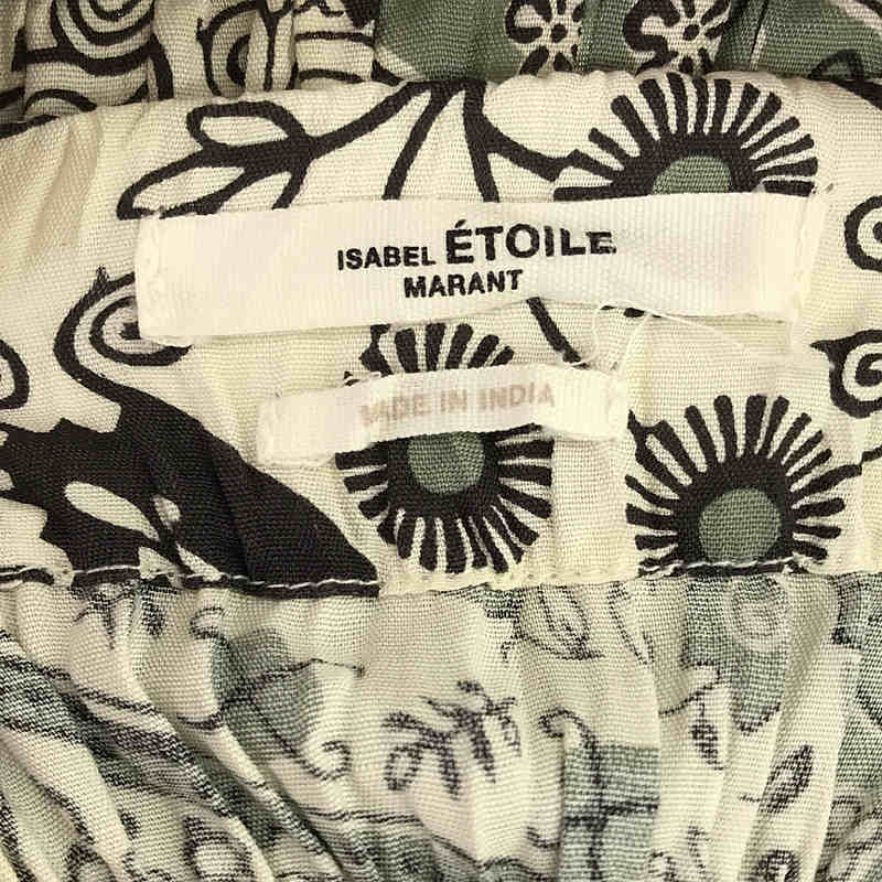 ISABEL MARANT ETOILE / イザベルマランエトワール | MULTICOLOUR PATTERNED SKIRT / 総柄 ティアードスカート | 36 | レディース