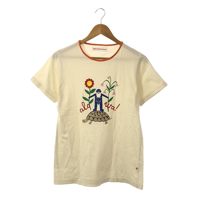 Walter Van Beirendonck / ウォルターヴァンベイレンドンク | Alo wa(Walter) Print T-Shirt  Tシャツ | L | メンズ