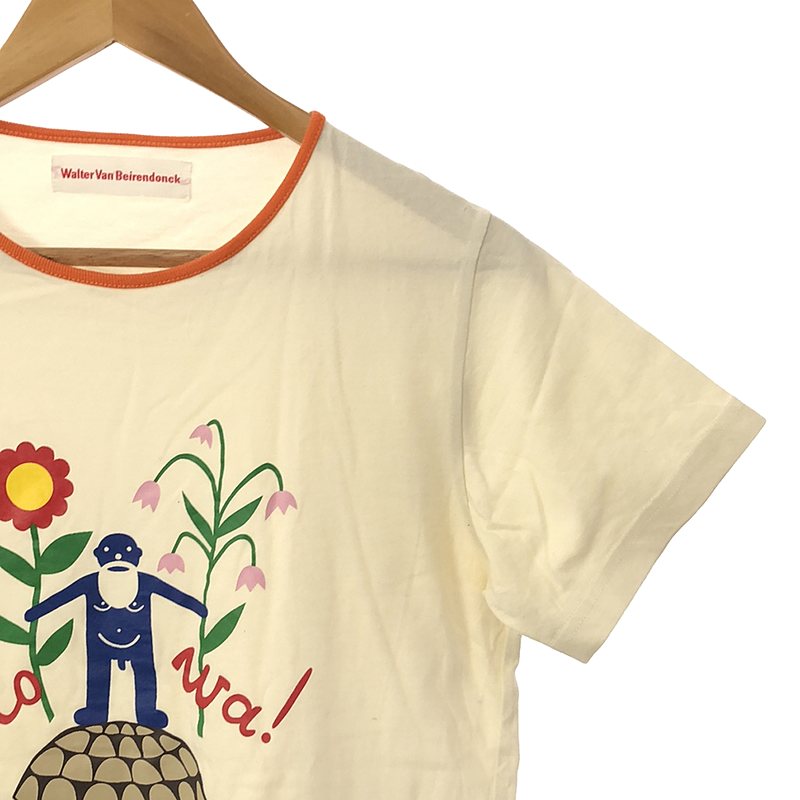 Walter Van Beirendonck / ウォルターヴァンベイレンドンク | Alo wa(Walter) Print T-Shirt  Tシャツ | L | メンズ