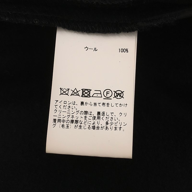 CURRENTAGE / カレンテージ | ウール ノースリーブ スリットワンピース |
