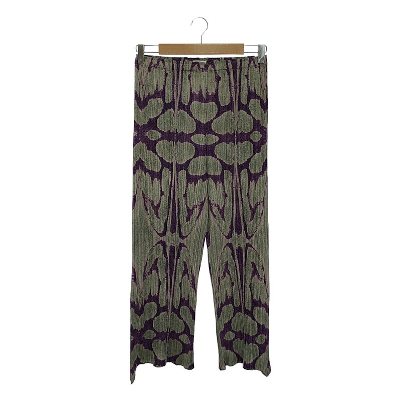 PLEATS PLEASE ISSEY MIYAKE / プリーツプリーズイッセイミヤケ | Ikat Tribal Pleats Pants プリーツ パンツ | 3 | レディース