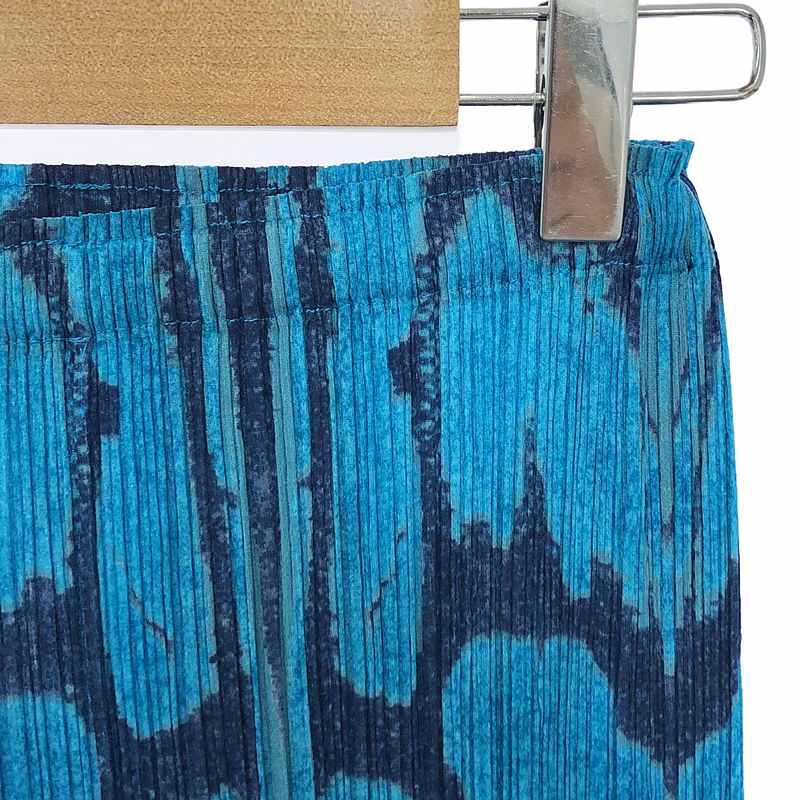 PLEATS PLEASE ISSEY MIYAKE / プリーツプリーズイッセイミヤケ | Ikat Tribal Pleats Pants プリーツ パンツ | 2 | レディース