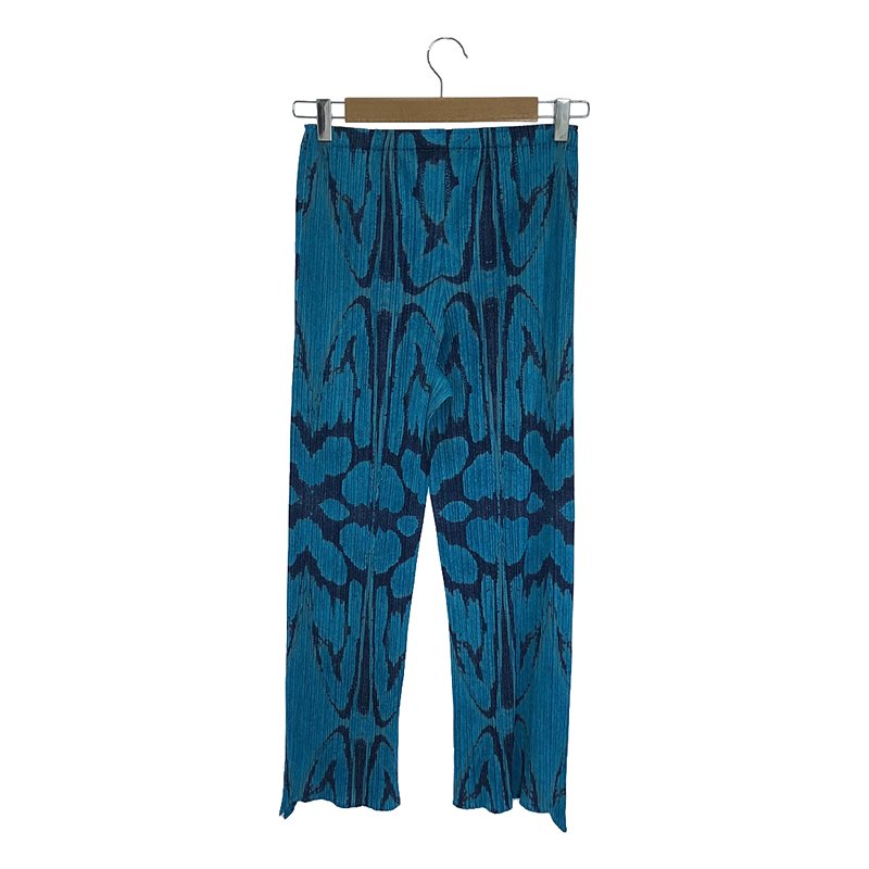 PLEATS PLEASE ISSEY MIYAKE / プリーツプリーズイッセイミヤケ | Ikat Tribal Pleats Pants プリーツ パンツ | 2 | レディース