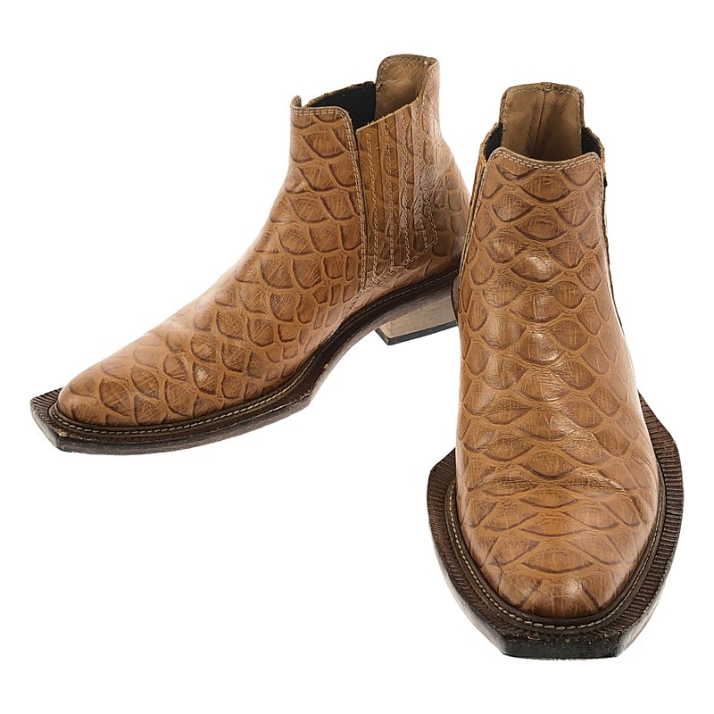 Maison Margiela / メゾンマルジェラ | REPLICA 1980s western boot  / レザー サイドゴア ウエスタンブーツ / 革靴 | 39 | メンズ