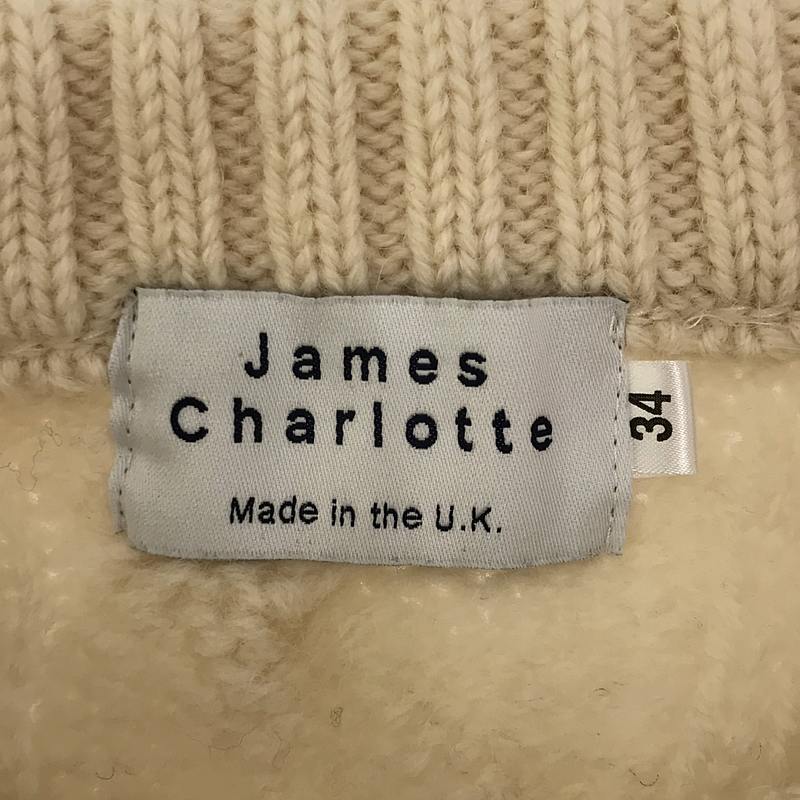 James Charlotte / ジェームスシャルロット | ローゲージ クルーネックニット | 34 | レディース