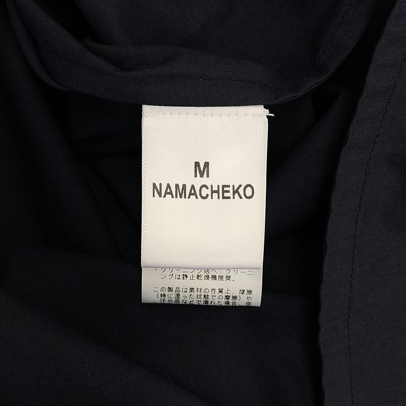NAMACHEKO / ナマチェコ | 2023 | GALLU ストラップスリーブシャツ | M | メンズ