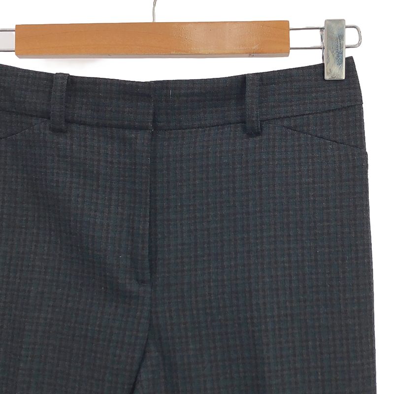 theory luxe / セオリーリュクス | ウール 総柄 スラックス パンツ | 36 | レディース