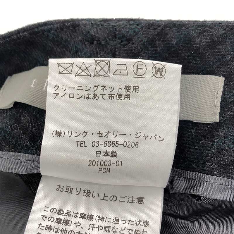 theory luxe / セオリーリュクス | ウール 総柄 スラックス パンツ | 36 | レディース