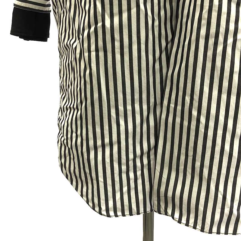 COMME des GARCONS / コムデギャルソン | 2011SS | 多重人格 ストライプ ロングブラウス | S | レディース