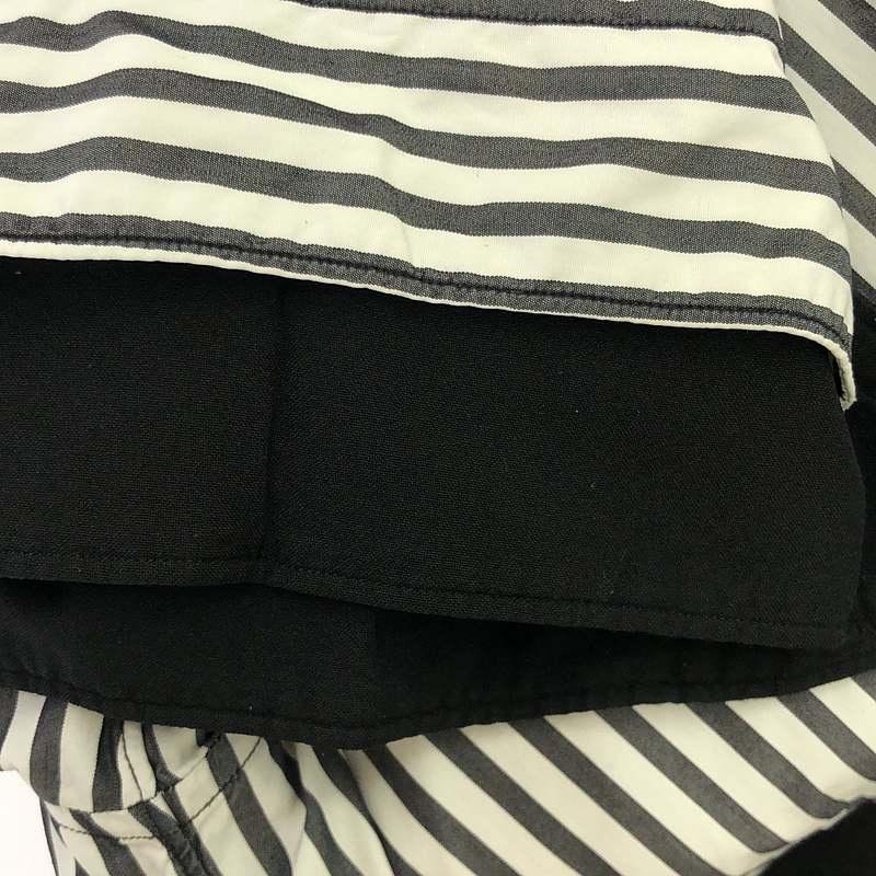 COMME des GARCONS / コムデギャルソン | 2011SS | 多重人格 ストライプ ロングブラウス | S | レディース