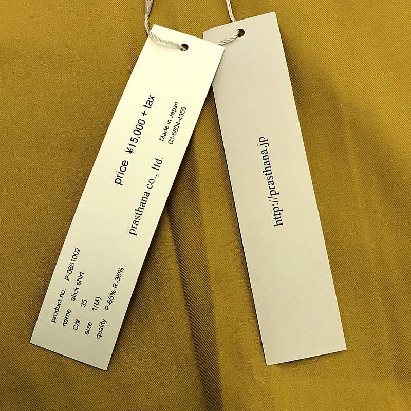 prasthana / プラスターナ | slick shirt 半袖シャツ | M | メンズ