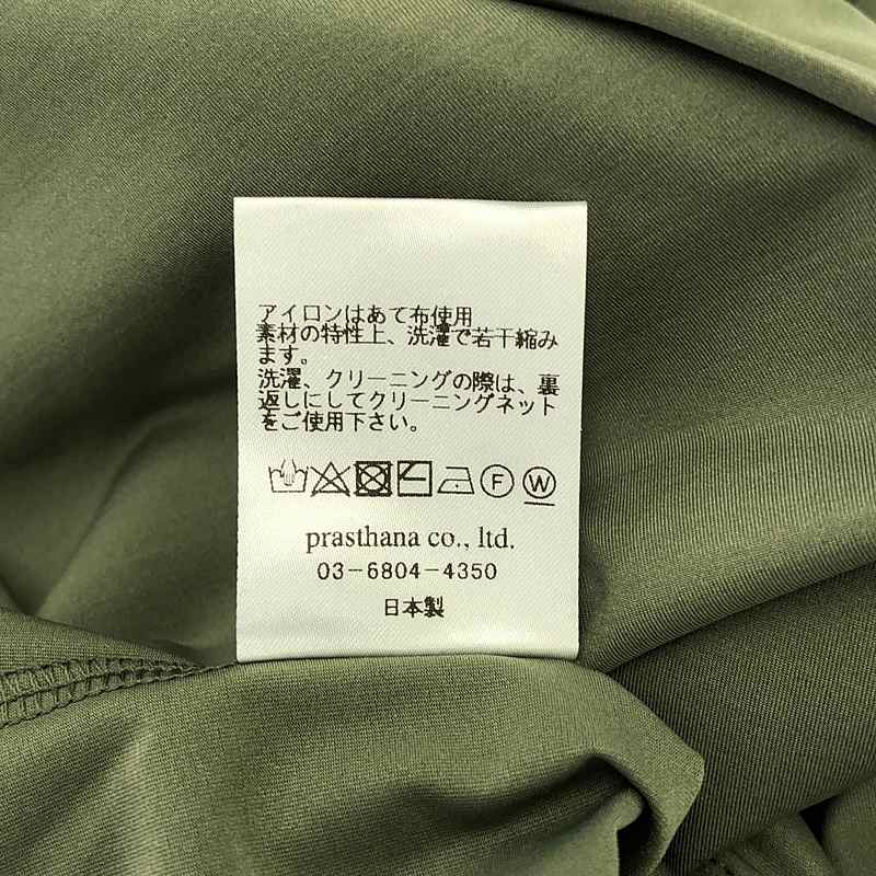 prasthana / プラスターナ | modulation jersey gown | M | メンズ