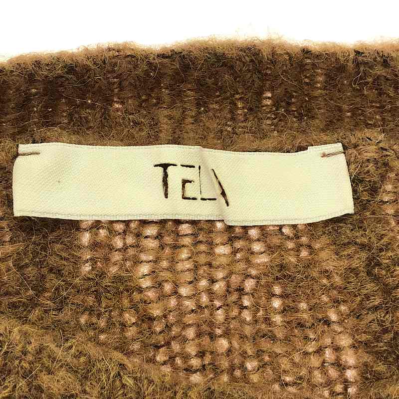 TELA / テラ | ウール ニット プルオーバー | S | レディース