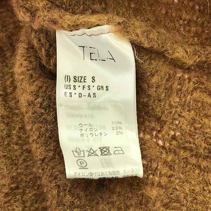 TELA / テラ | ウール ニット プルオーバー | S | レディース