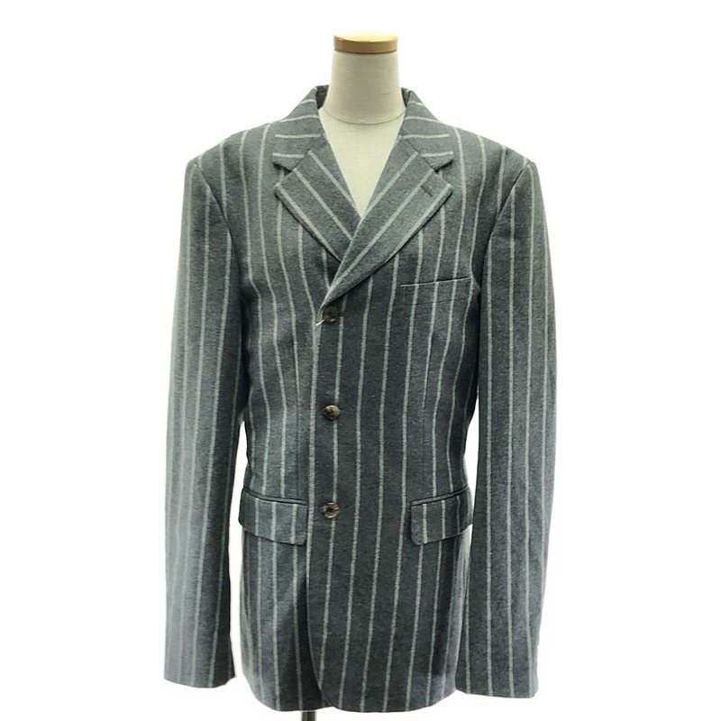 COMME des GARCONS HOMME PLUS / コムデギャルソンオムプリュス | 2024AW | ウール テーラード オーバー ジャケット / 総裏地 | L | メンズ