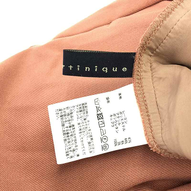 martinique / マルティニーク | T/R ストレッチ バック ゴム パンツ | 3 | レディース