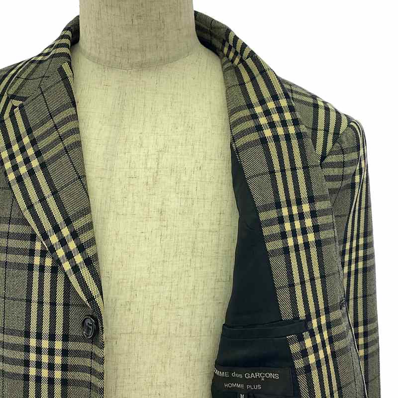 COMME des GARCONS HOMME PLUS / コムデギャルソンオムプリュス | 2020AW | ポリエステル シングル チェスターコート / 総裏地 | M | メンズ