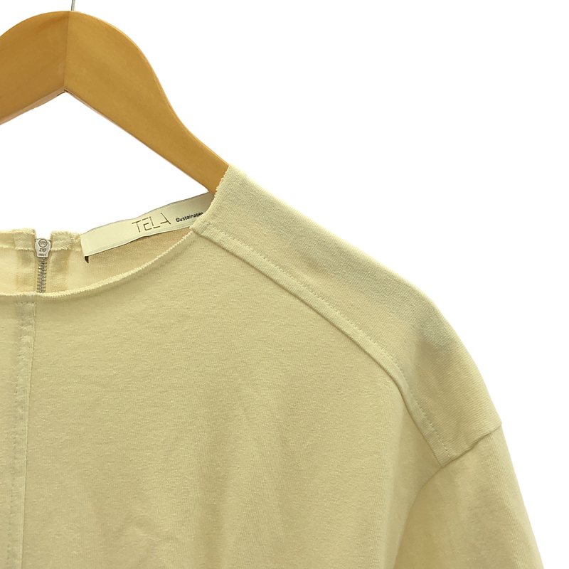 TELA / テラ | コットン カットアウト ワンピース | S | レディース