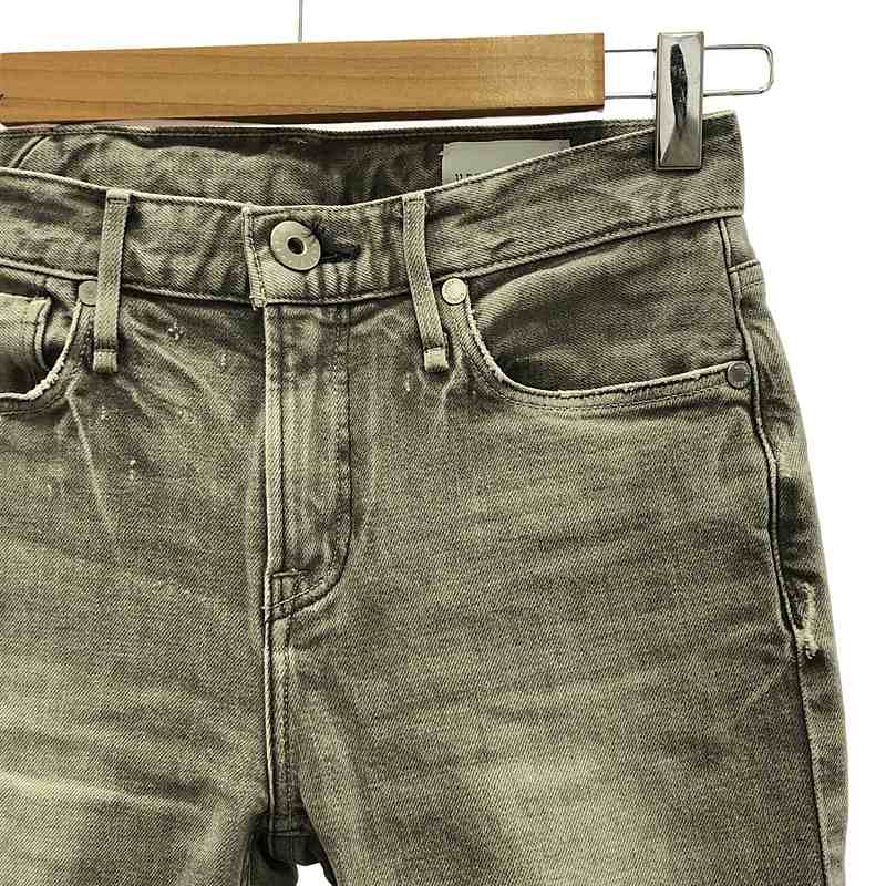 upper hights / アッパーハイツ | ダメージ加工 デニム パンツ | 22 | レディース
