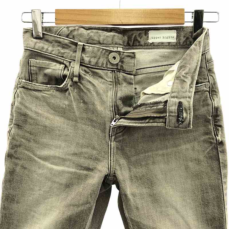 upper hights / アッパーハイツ | ダメージ加工 デニム パンツ | 22 | レディース