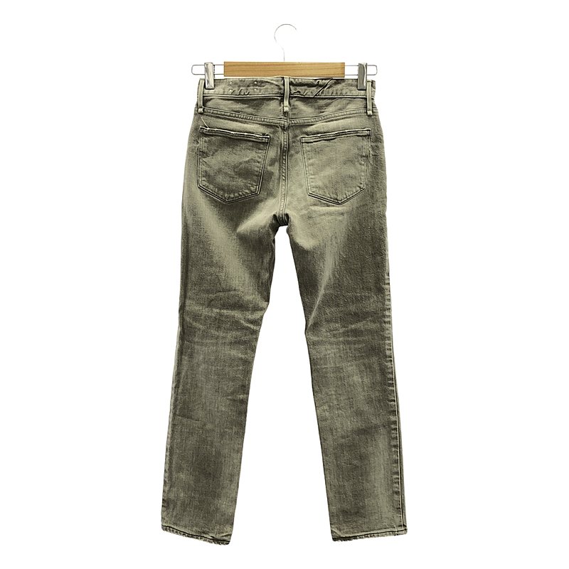 upper hights / アッパーハイツ | ダメージ加工 デニム パンツ | 22 | レディース