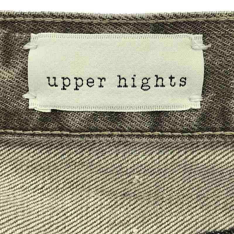 upper hights / アッパーハイツ | ダメージ加工 デニム パンツ | 22 | レディース