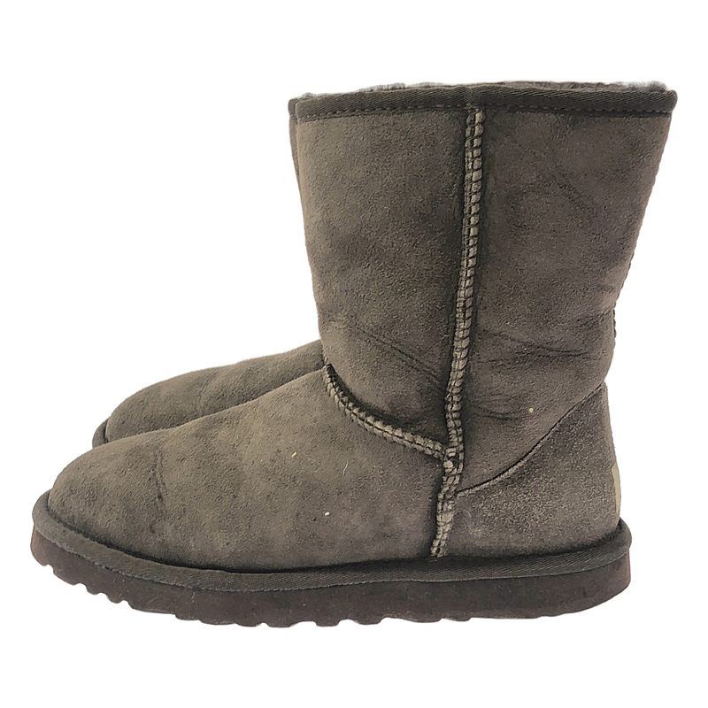 UGG / アグ | CLASSIC SHORT METALLIC / ムートンブーツ | W6 | レディース