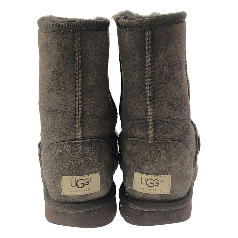 UGG / アグ | CLASSIC SHORT METALLIC / ムートンブーツ | W6 | レディース