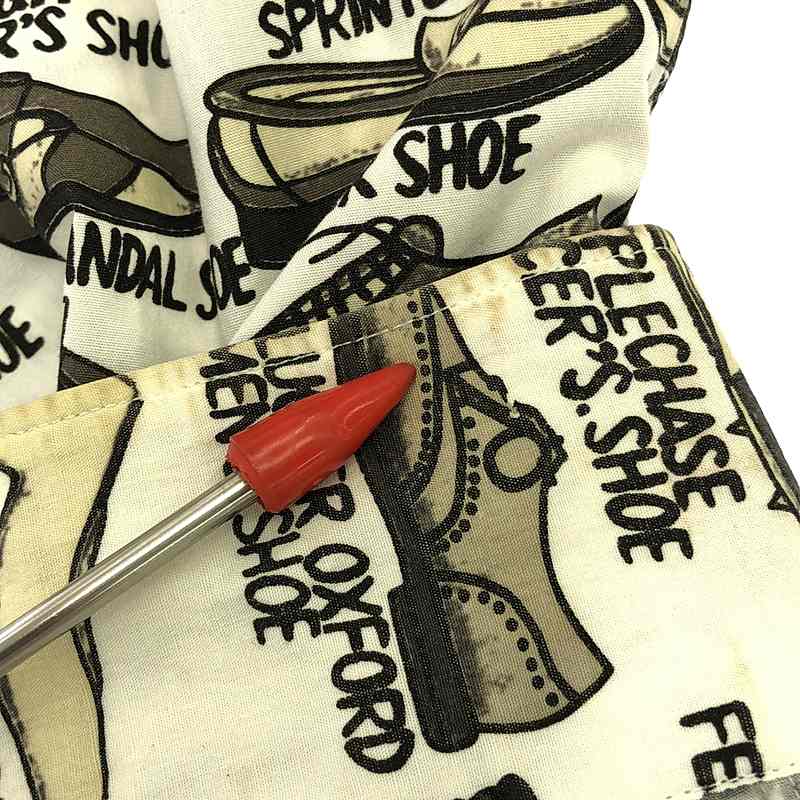 COMME des GARCONS SHIRT / コムデギャルソンシャツ | 2008SS | ×Gregory Blackstock グレゴリー・ブラックストック 総柄 コットン シャツ | M | メンズ