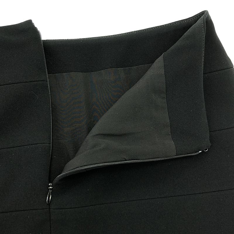 BALENCIAGA / バレンシアガ | トリアセテート バックジップ スカート / 総裏地 | 38 | レディース