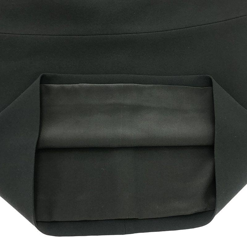 BALENCIAGA / バレンシアガ | トリアセテート バックジップ スカート / 総裏地 | 38 | レディース