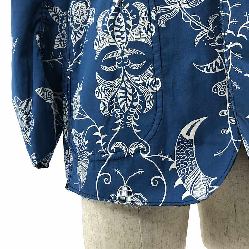 JUNYA WATANABE MAN / ジュンヤワタナベマン | 2022SS | シルク混 リバーシブル 柄 ジャケット | XS | メンズ