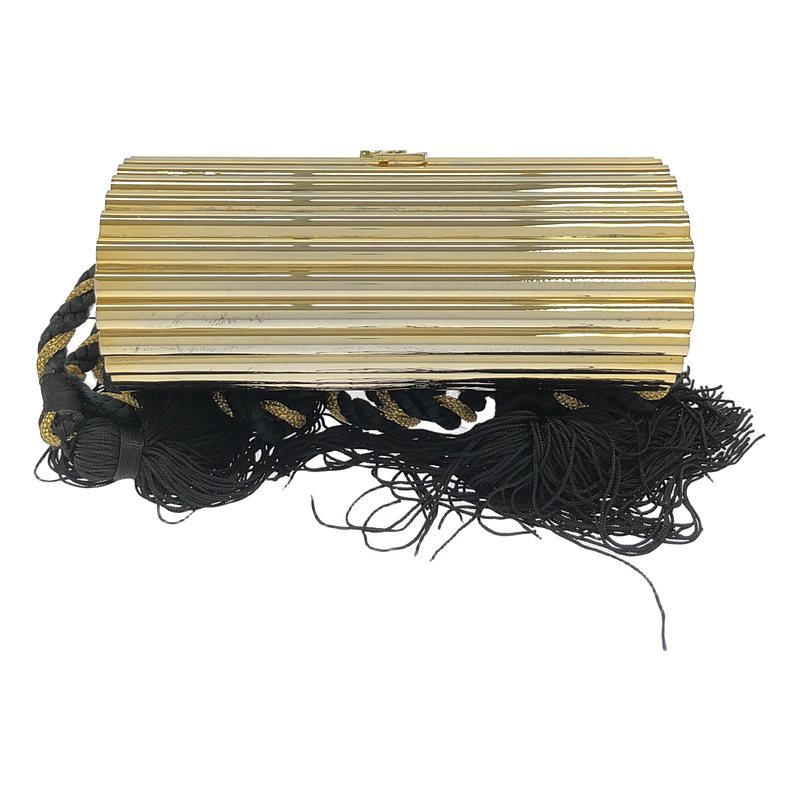 YVES SAINT LAURENT / イヴサンローラン | 1980s〜 Tassel Evening Bag メタル タッセルショルダーバッグ |