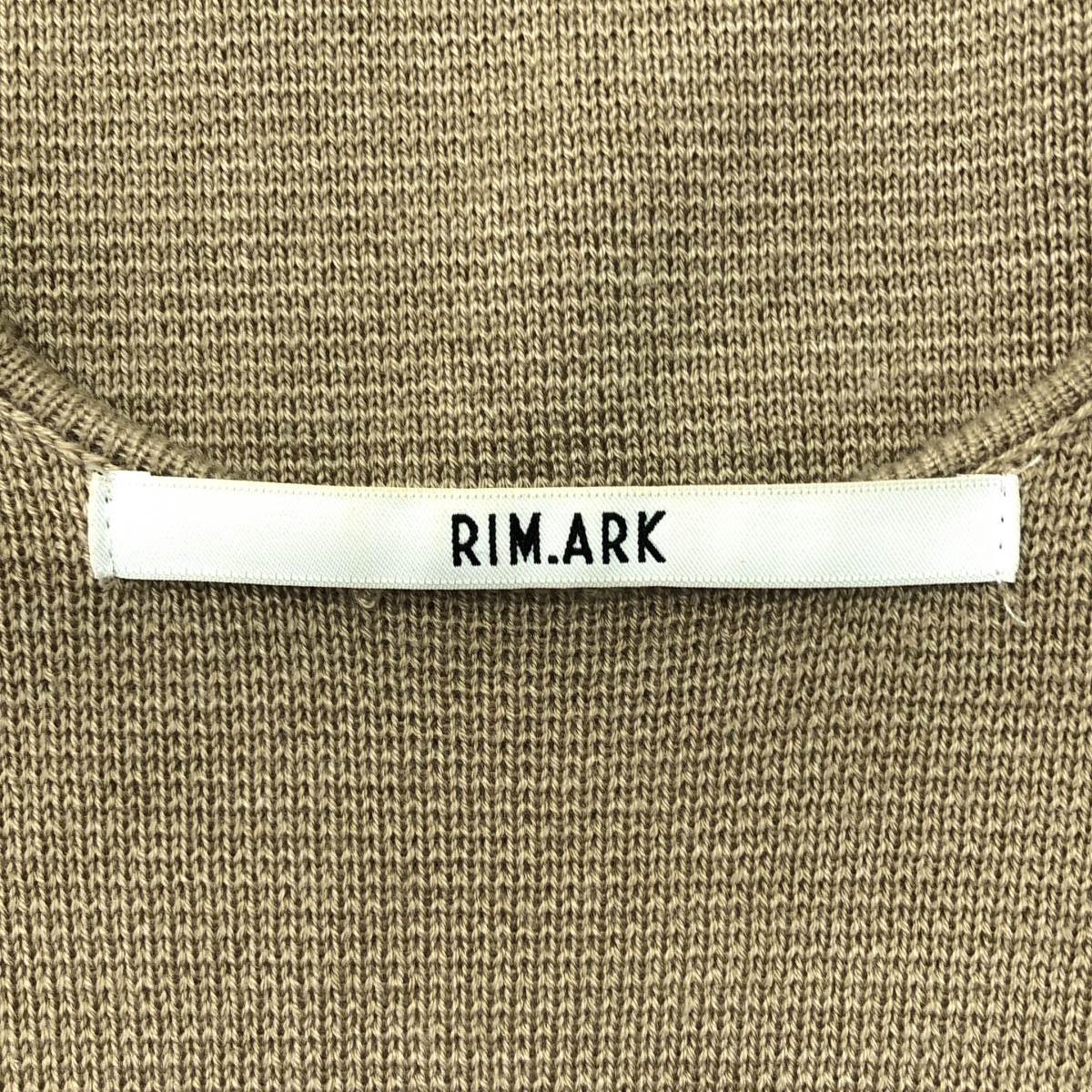 RIM.ARK / リムアーク | ミラノリブ ニットロングジレ ベスト | F | レディース