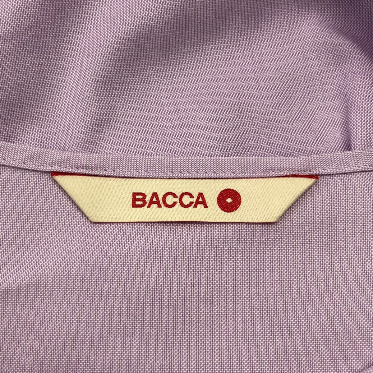BACCA / バッカ | コットンオックス クルーネック ラップワンピース | 36 | レディース