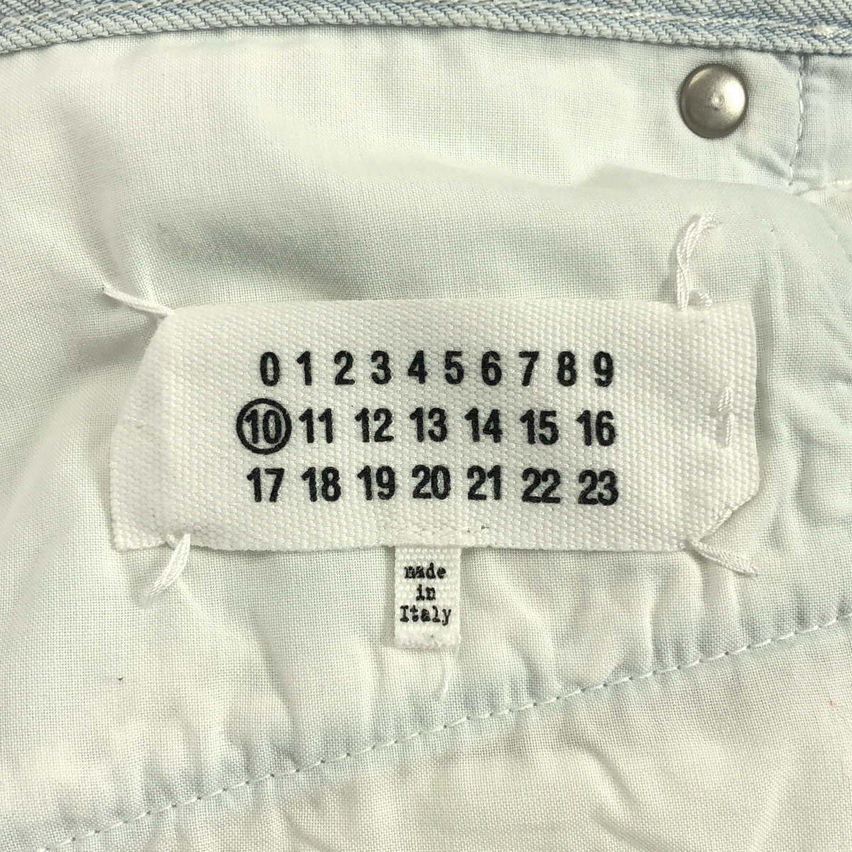 Maison Margiela / メゾンマルジェラ | 2020SS | ストーンウォッシュ ブリーチド デニムパンツ | 28 | メンズ